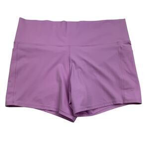 Athleta Salutation Stash Pocket II 5" Bike Athletic Workout Shorts Women's 3X
